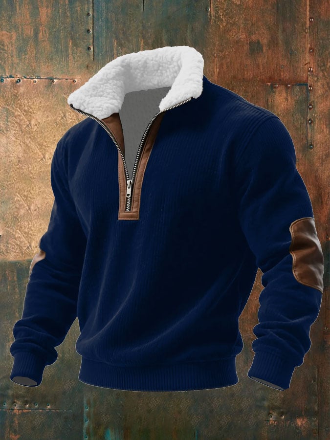 Aura | Quality Zip Up with Shearling Lined Collar