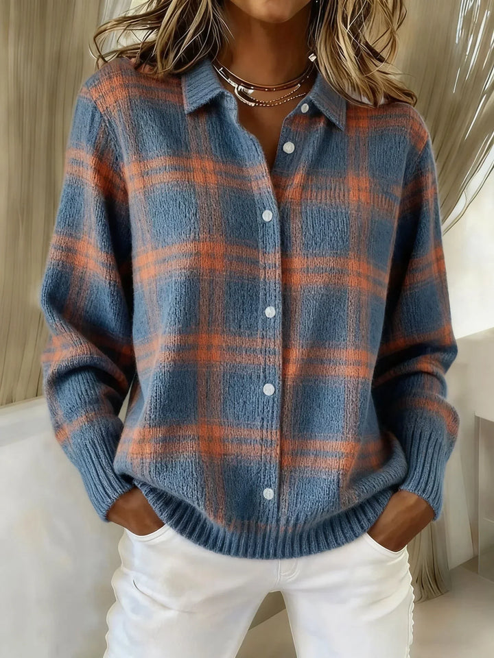 Thandi Vintage Check Sweater