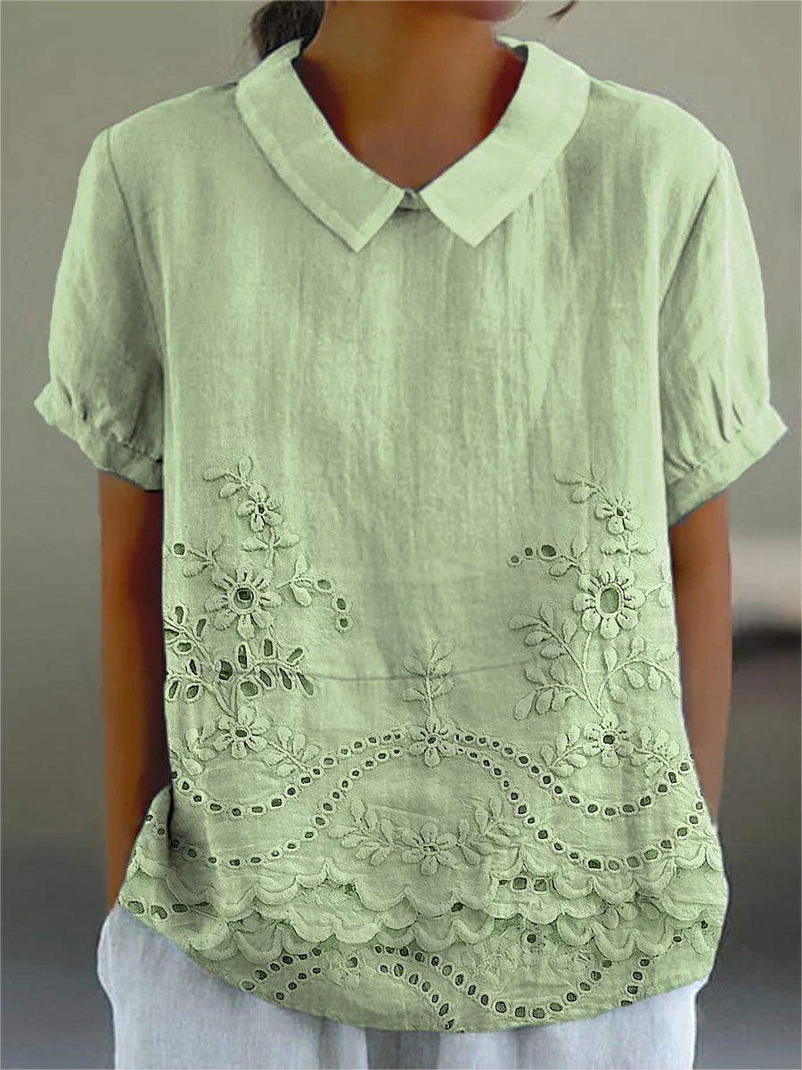 Lily | Embroidered Shirt