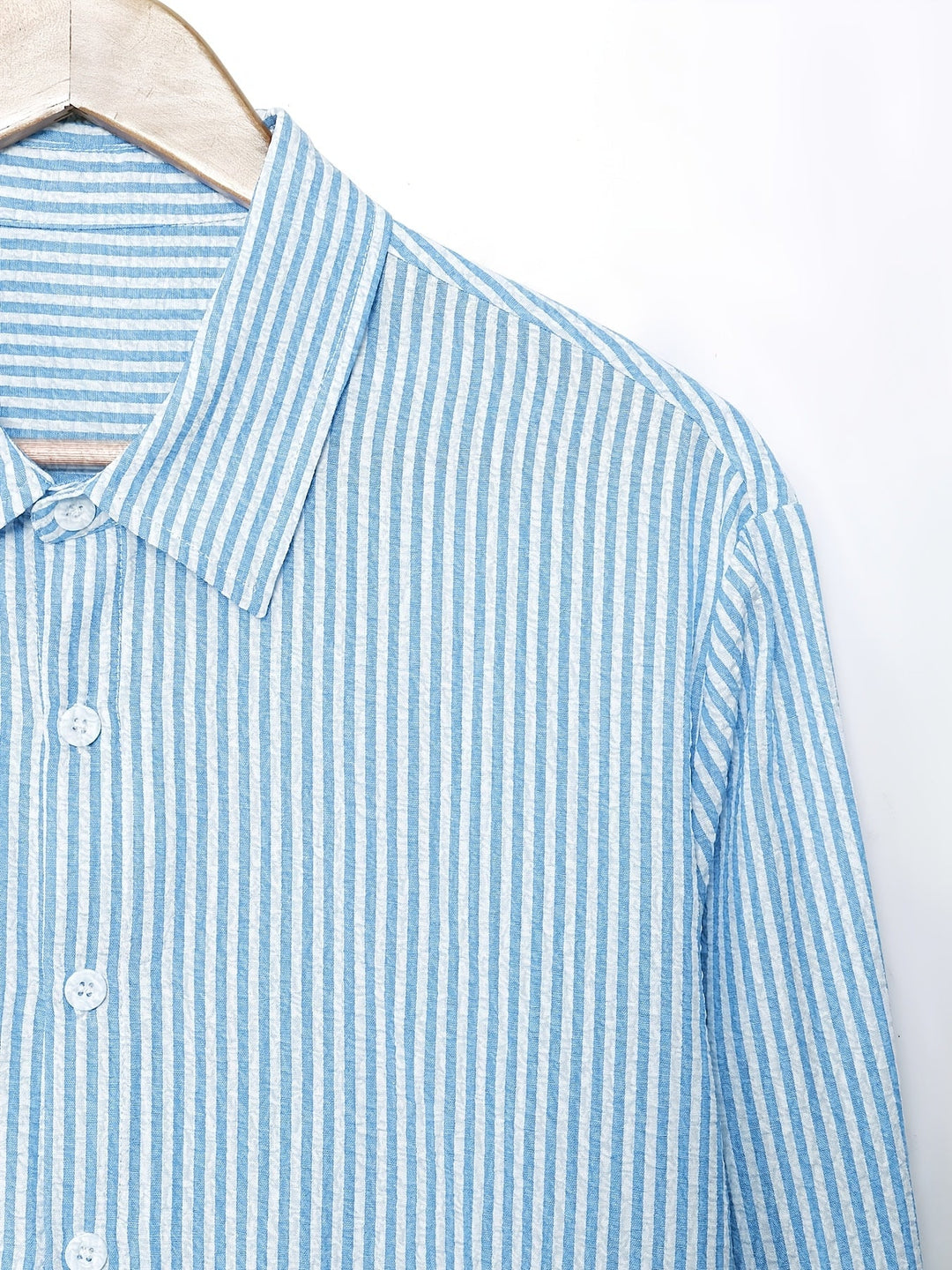 Wes | Men's Striped Long Sleeve Shirt