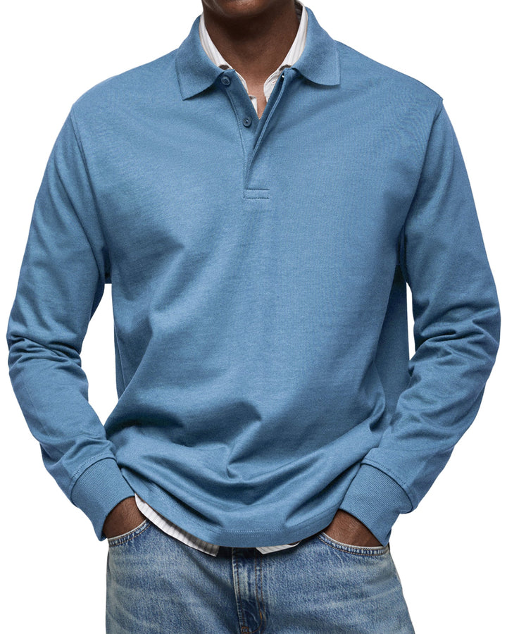 Beeckhoven™ | Casual Long Sleeve Polo Shirt