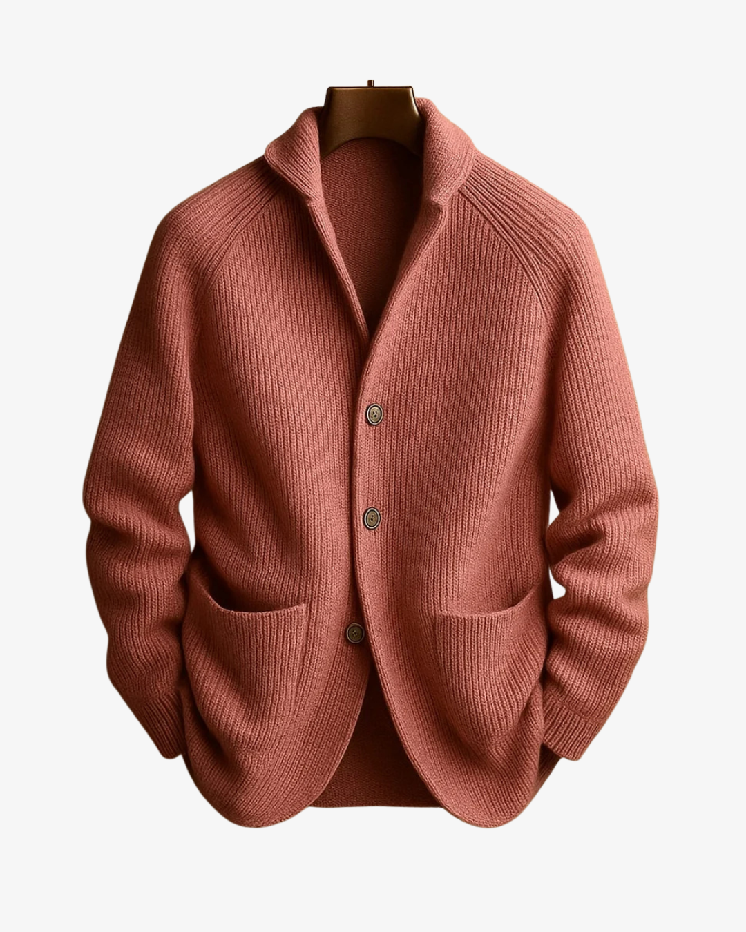 Jameson | Men's Tailored Button-Front Knit Cardigan