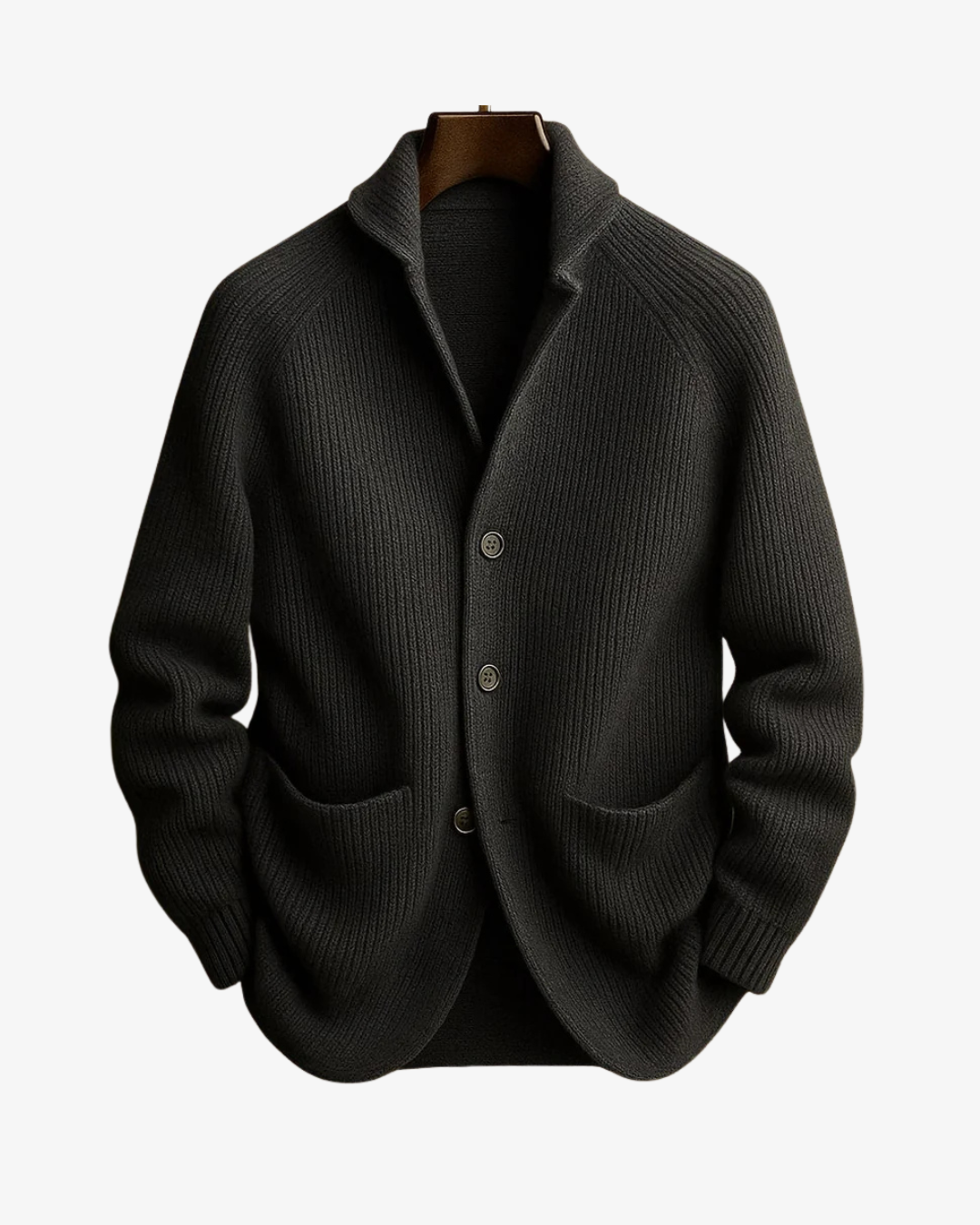Jameson | Men's Tailored Button-Front Knit Cardigan