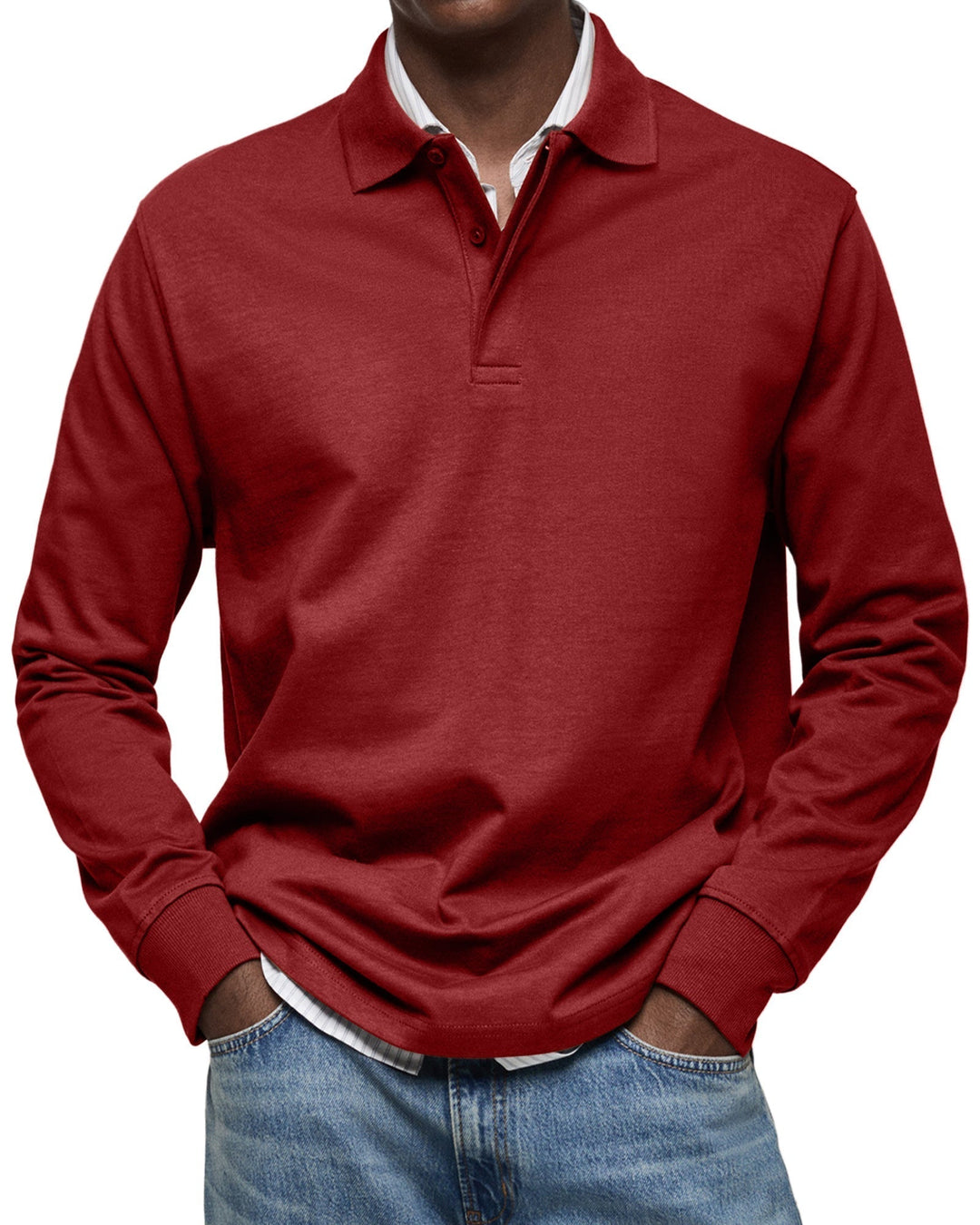Beeckhoven™ | Casual Long Sleeve Polo Shirt