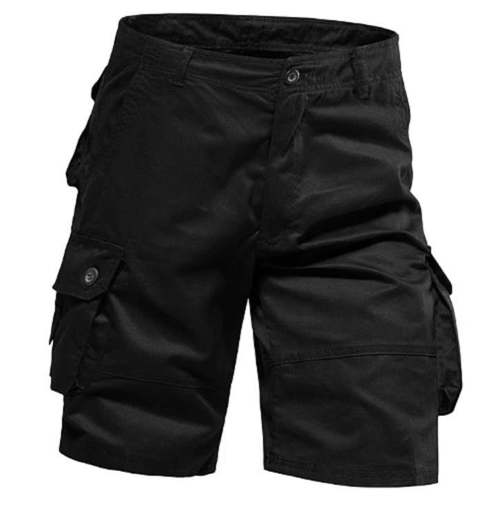 GolfThing High Quality Cotton Outdoor Cargo Shorts - Green