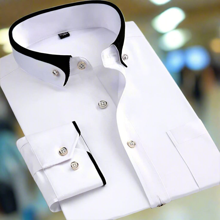 Adalbert | Classic long-sleeved cotton shirt
