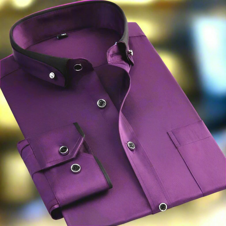 Adalbert | Classic long-sleeved cotton shirt