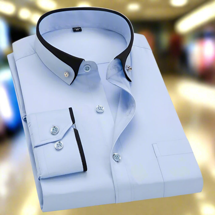 Adalbert | Classic long-sleeved cotton shirt