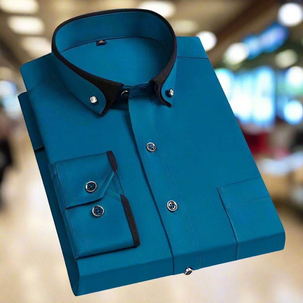 Adalbert | Classic long-sleeved cotton shirt