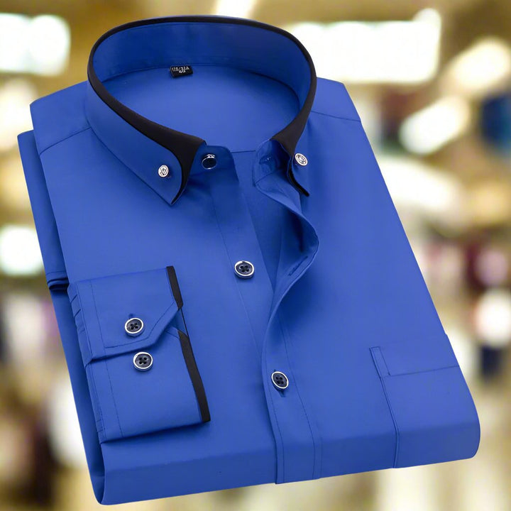 Adalbert | Classic long-sleeved cotton shirt