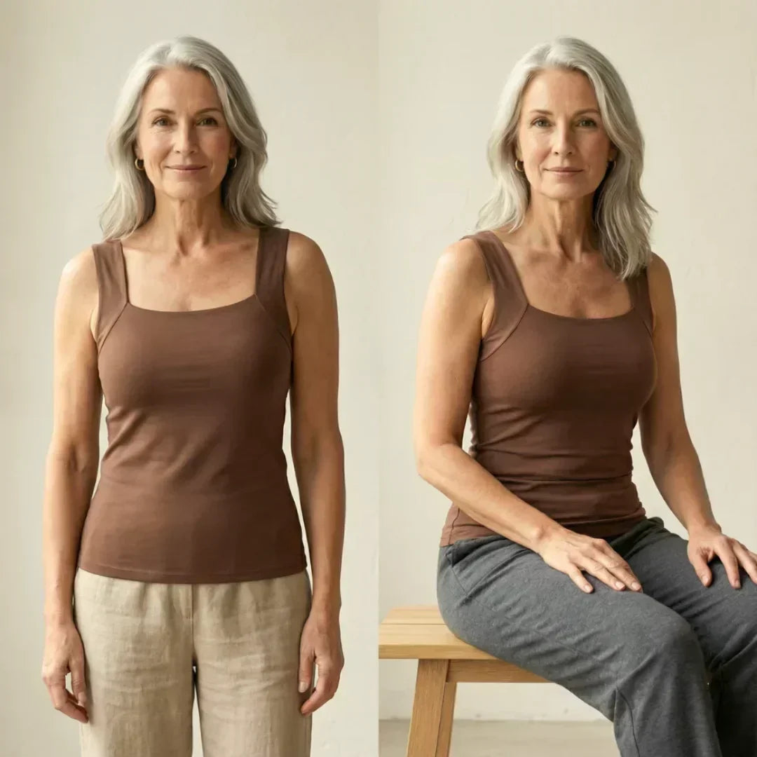 Roxy | Built-In Comfort Bra Tank Top