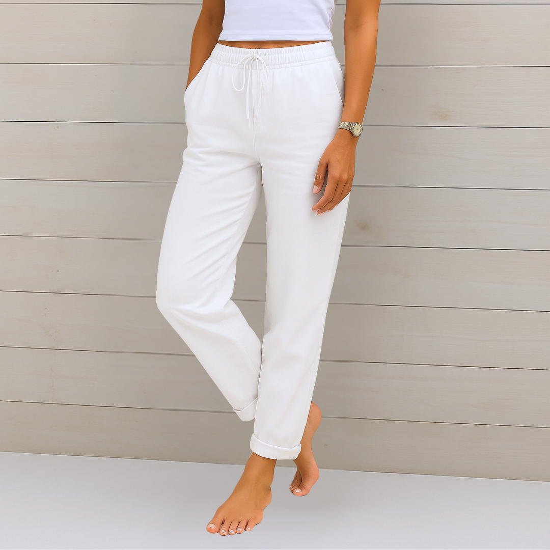Lori™ | Premium Breathable Trousers with Elastic Waist