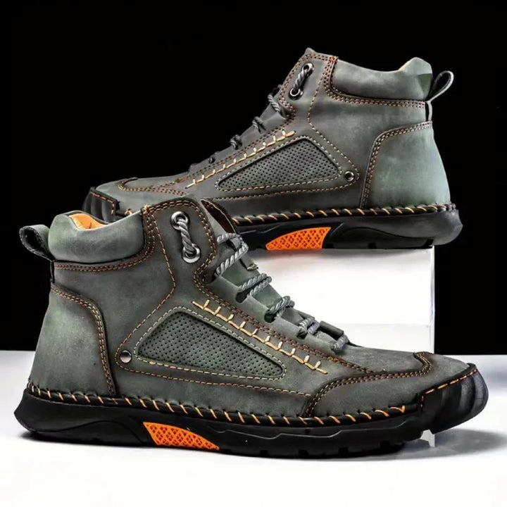 Salkin | Rugged Leather Shoes with Everyday Support