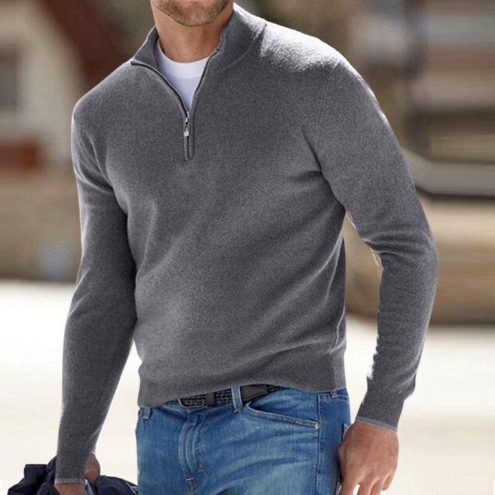 Miguelito | Casual Zip-Neck Pullover