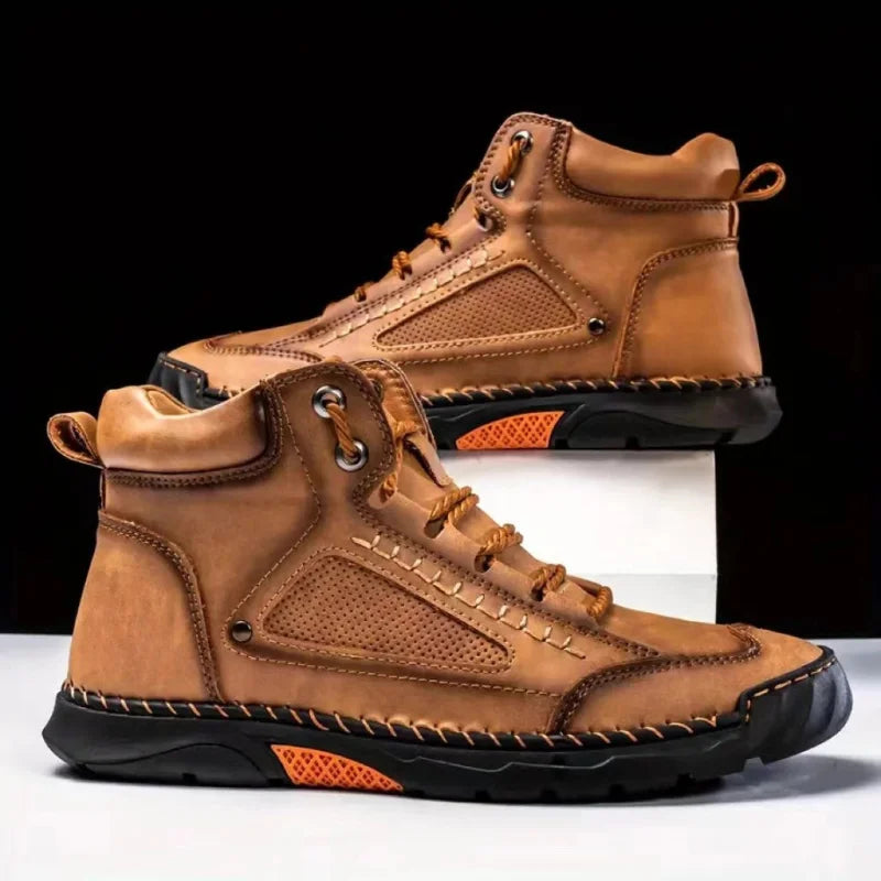 Salkin | Rugged Leather Shoes with Everyday Support