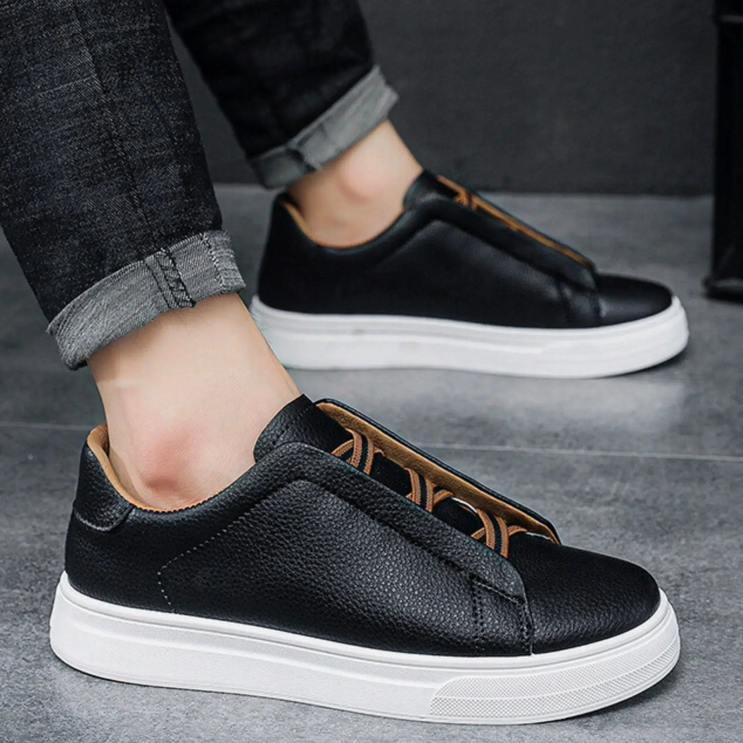 Benford Leather Trainers