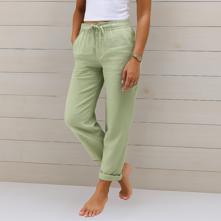 Lori™ | Premium Breathable Trousers with Elastic Waist