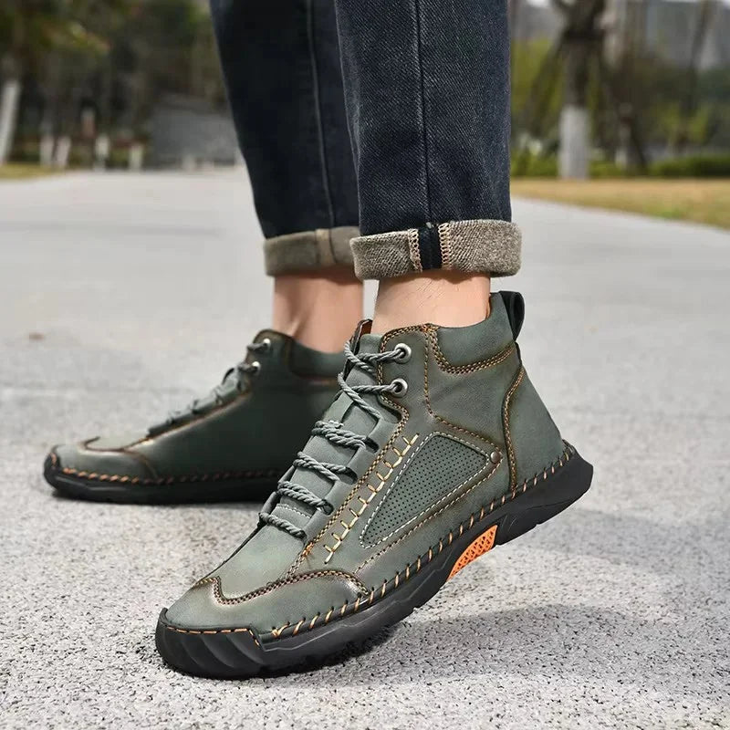 Salkin | Rugged Leather Shoes with Everyday Support