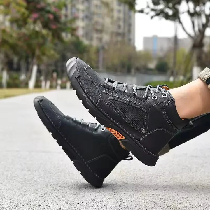 Salkin | Rugged Leather Shoes with Everyday Support
