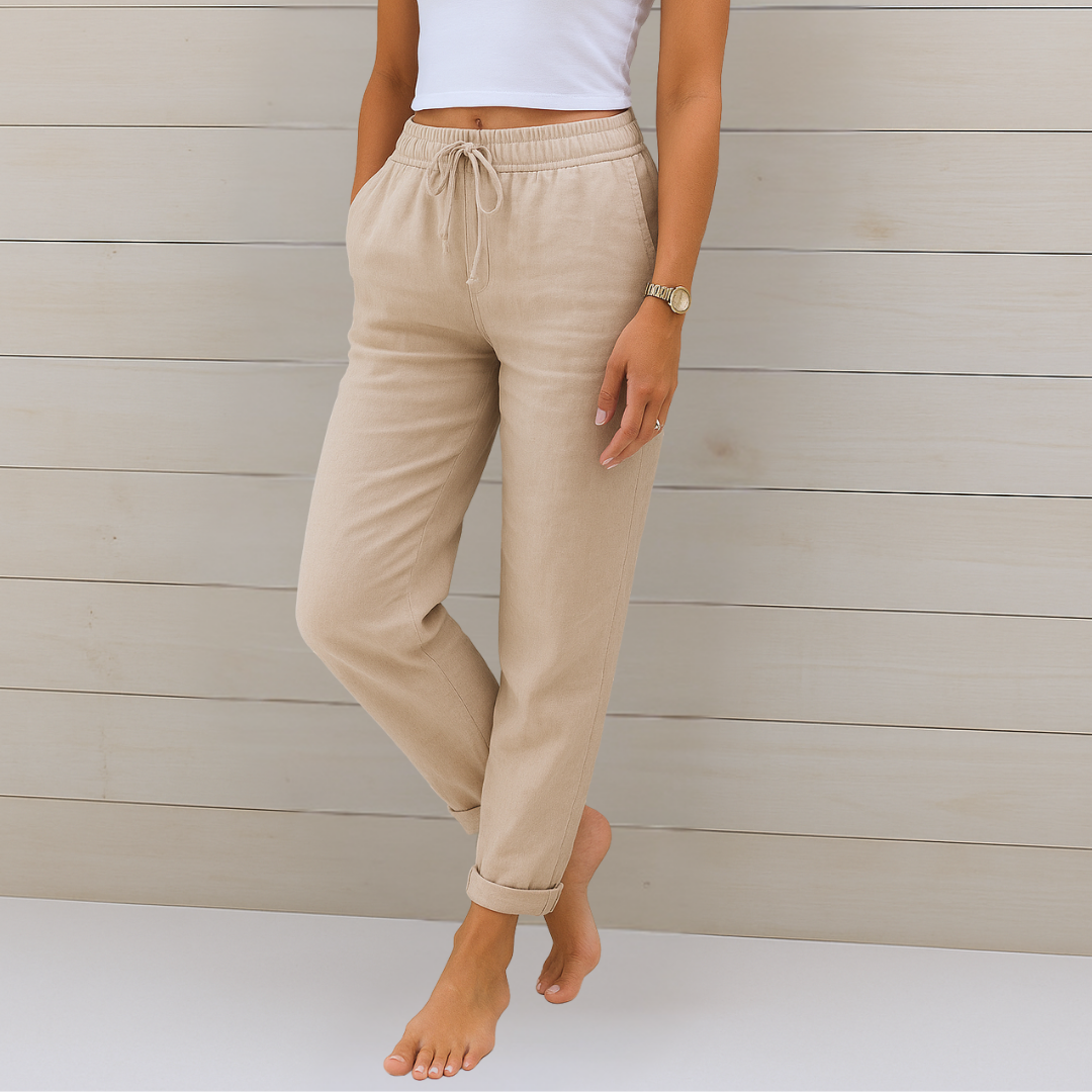 Lori™ | Premium Breathable Trousers with Elastic Waist