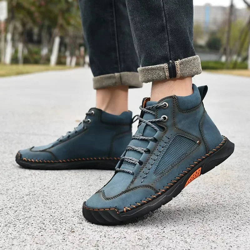 Salkin | Rugged Leather Shoes with Everyday Support