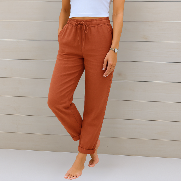 Lori™ | Premium Breathable Trousers with Elastic Waist