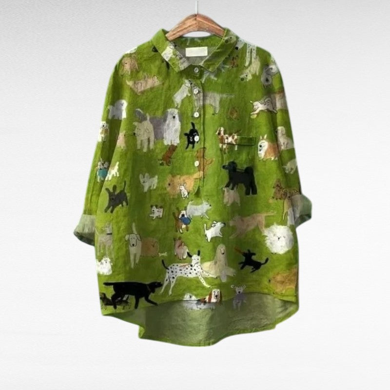 Mireva - Elegant Vintage Blouse