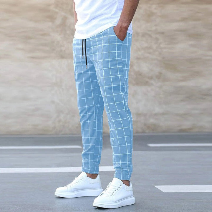Weston | Smart Checked Trousers