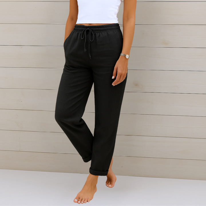 Lori™ | Premium Breathable Trousers with Elastic Waist
