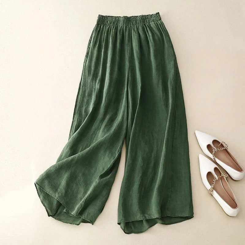 Nicole™ | Elegant Loose Waistband Trousers