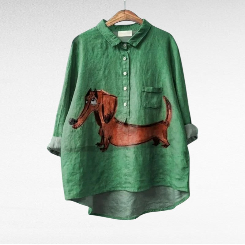Mireva - Elegant Vintage Blouse