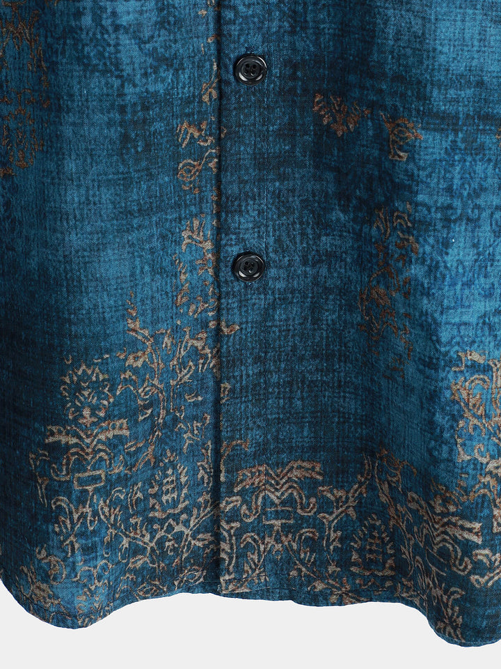 Stylish Short-Sleeved Men's Shirt