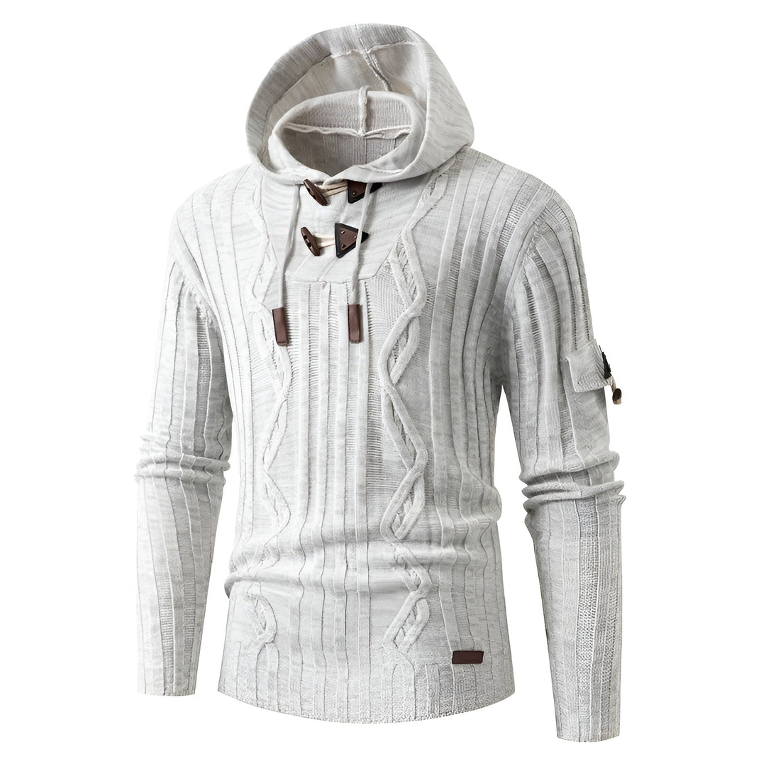 Oliver - Slim Fit Knit Hoodie