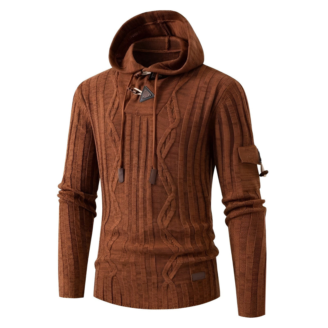 Oliver - Slim Fit Knit Hoodie