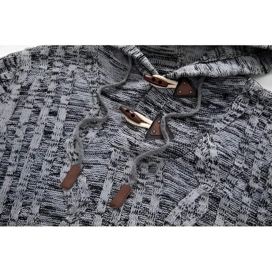 Oliver - Slim Fit Knit Hoodie