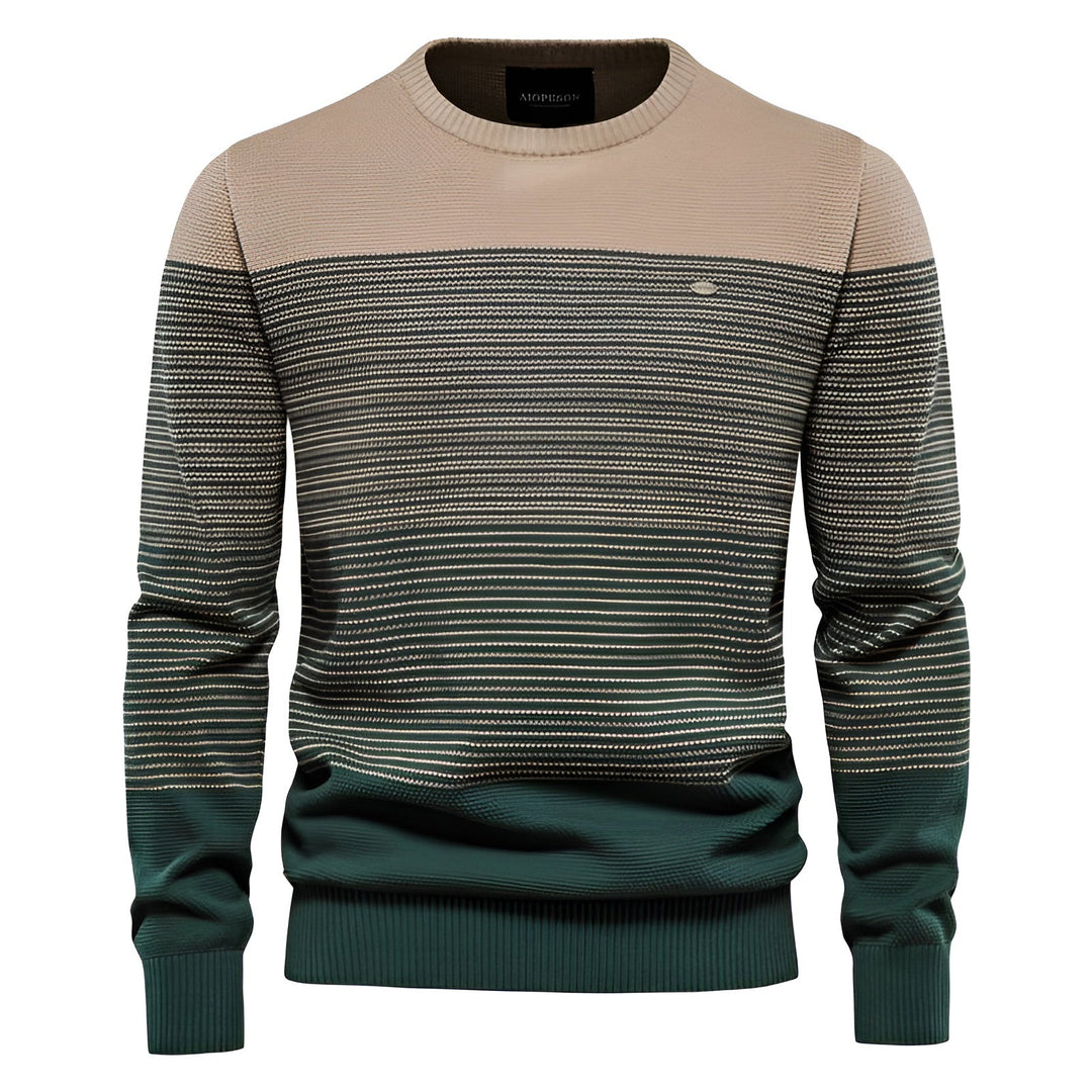 Theodore - Vintage Striped Knit Sweater