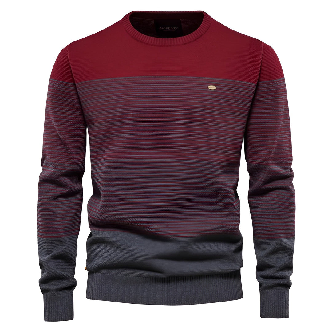 Theodore - Vintage Striped Knit Sweater