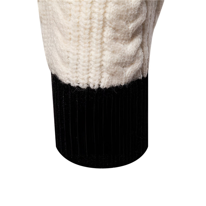 Henry - Men's Vintage Colourblock Jacquard Pullover