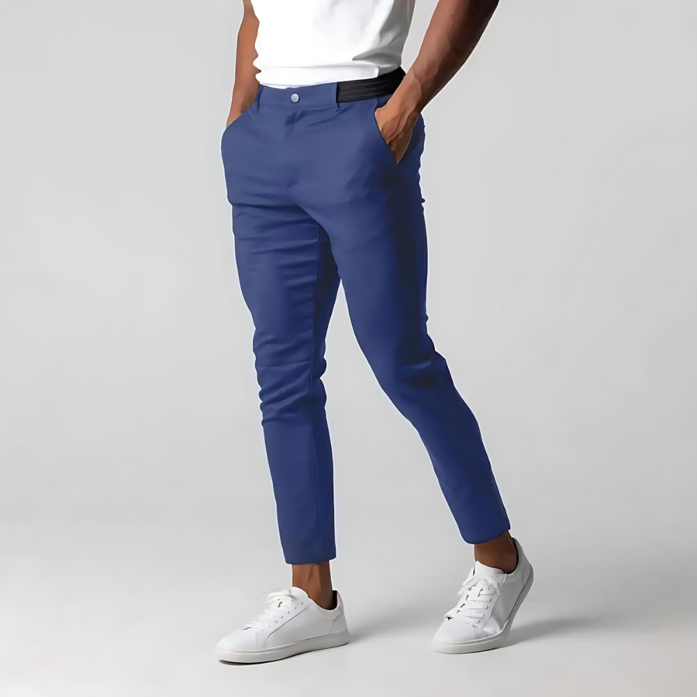 Simon | Business Casual Slim Fit Trousers for Men