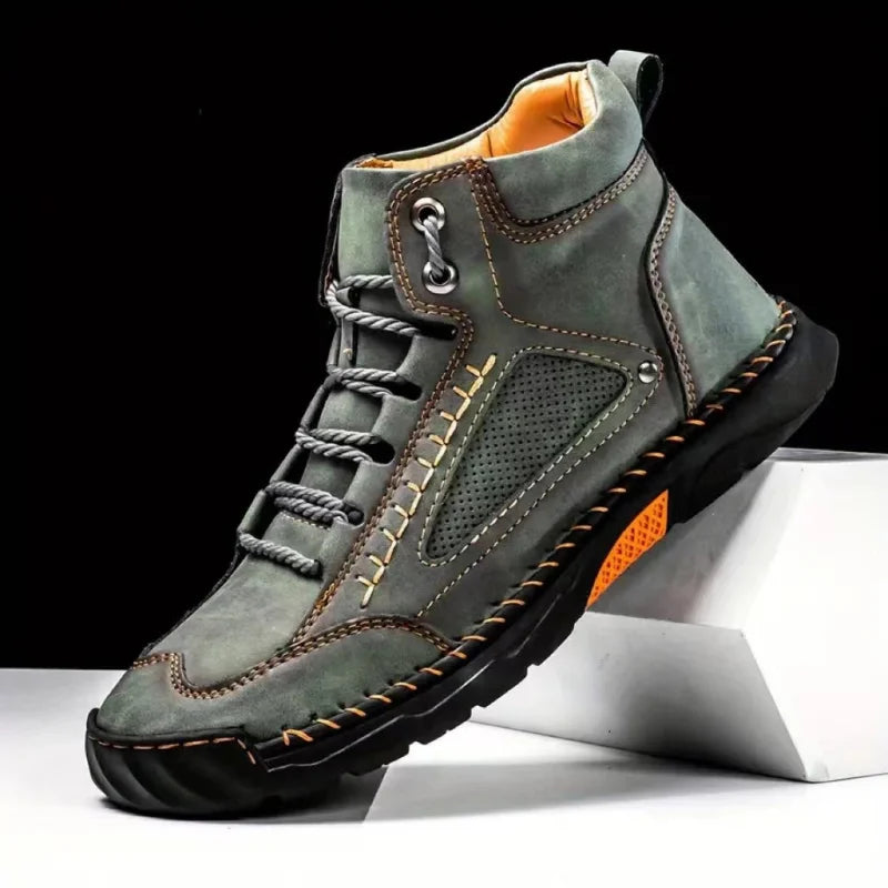 Salkin | Rugged Leather Shoes with Everyday Support