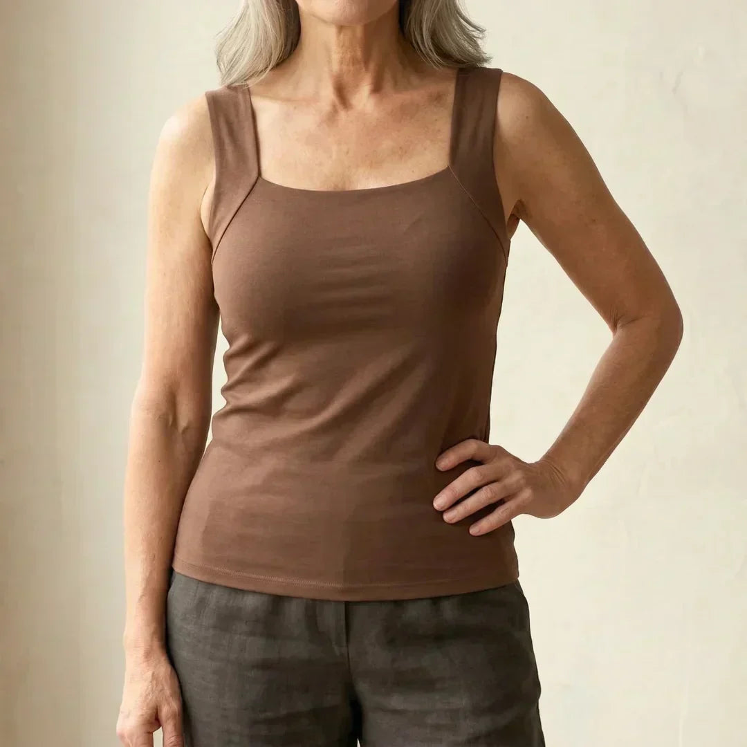 Roxy | Built-In Comfort Bra Tank Top