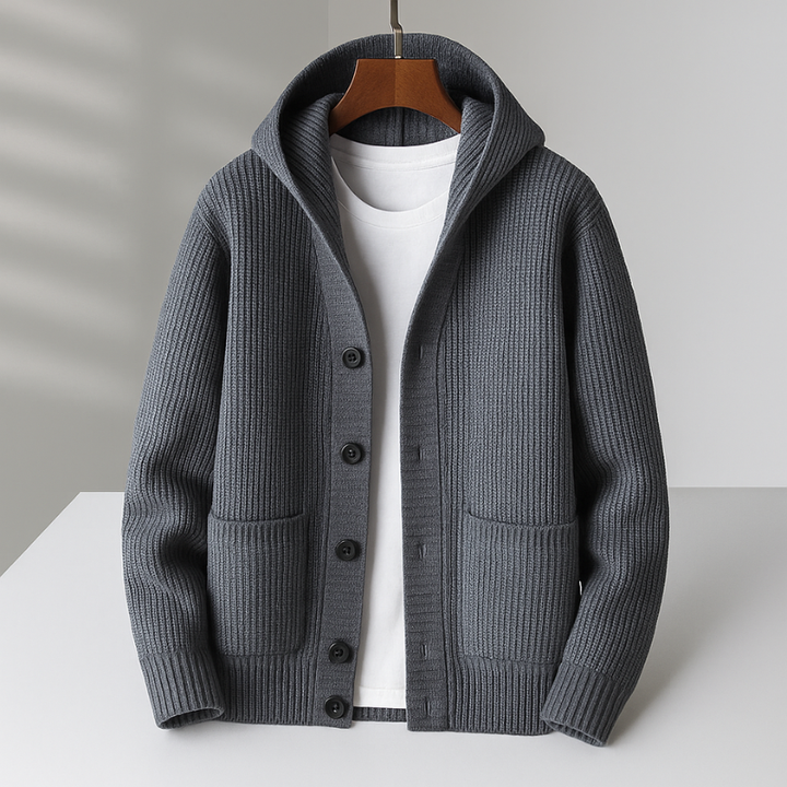 ROMA | MEN'S WOOL CARDIGAN