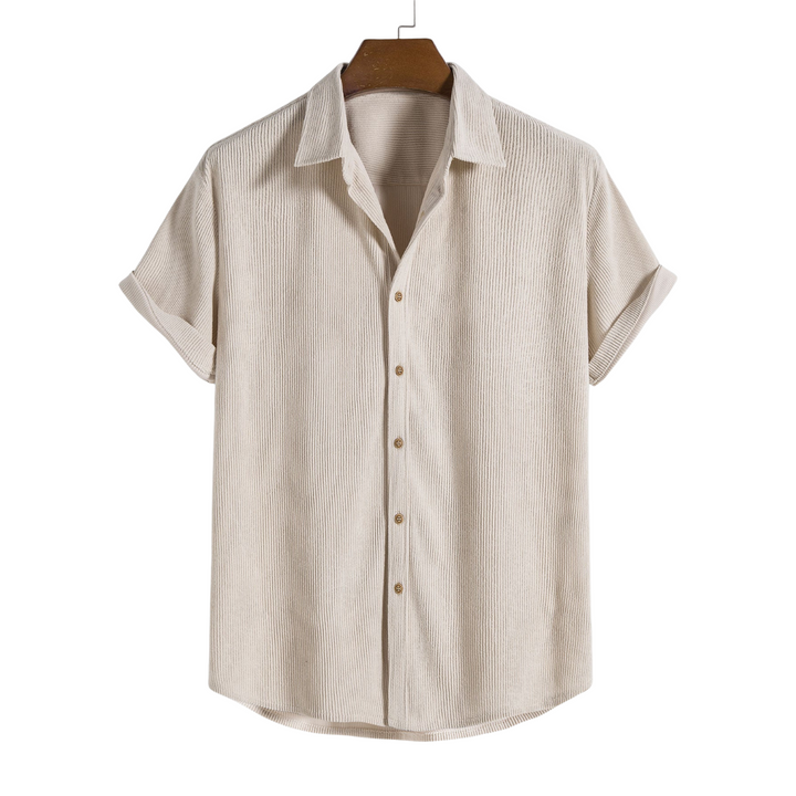 Shirt with Buttons and Short Sleeves
