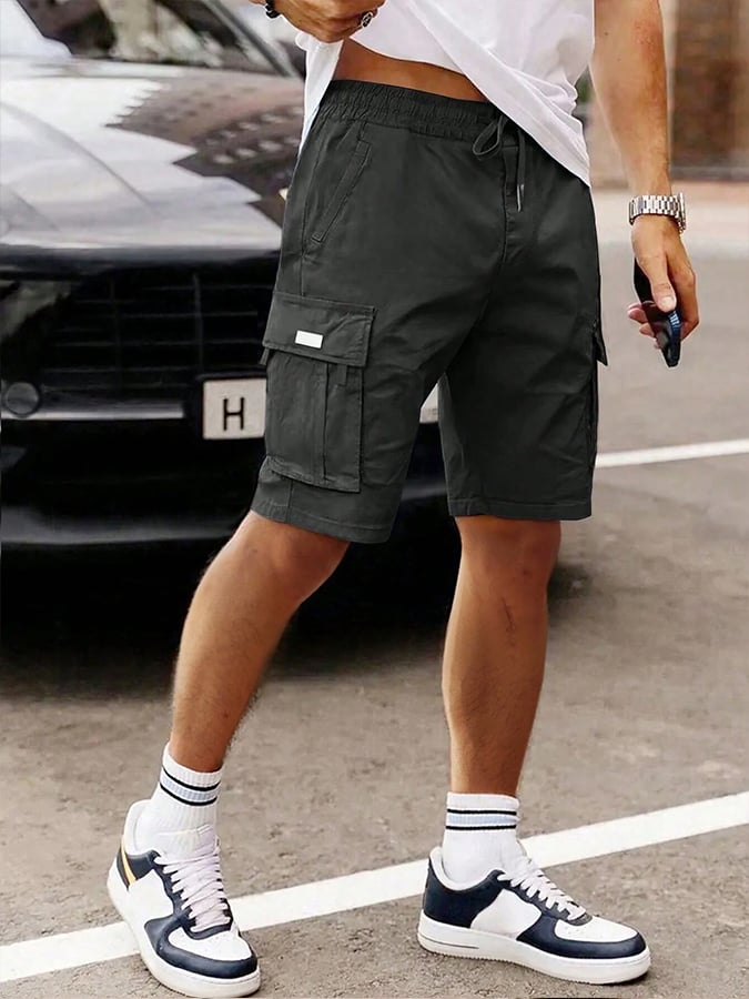 Elias |  Multi-Pocket Cargo Shorts