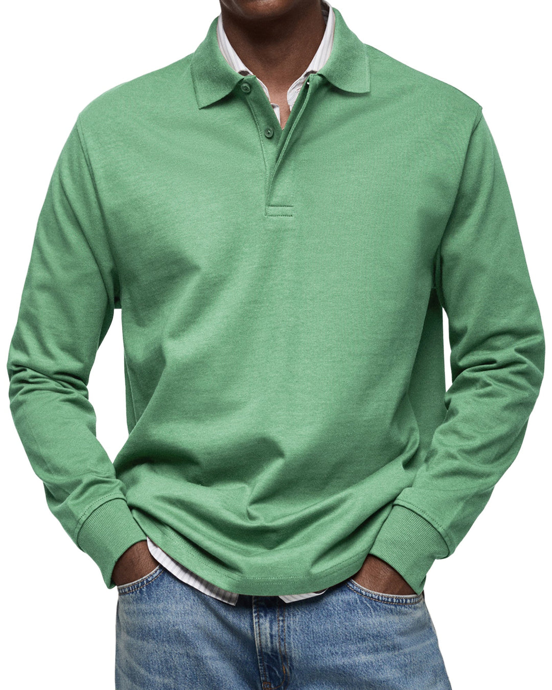 Beeckhoven™ | Casual Long Sleeve Polo Shirt