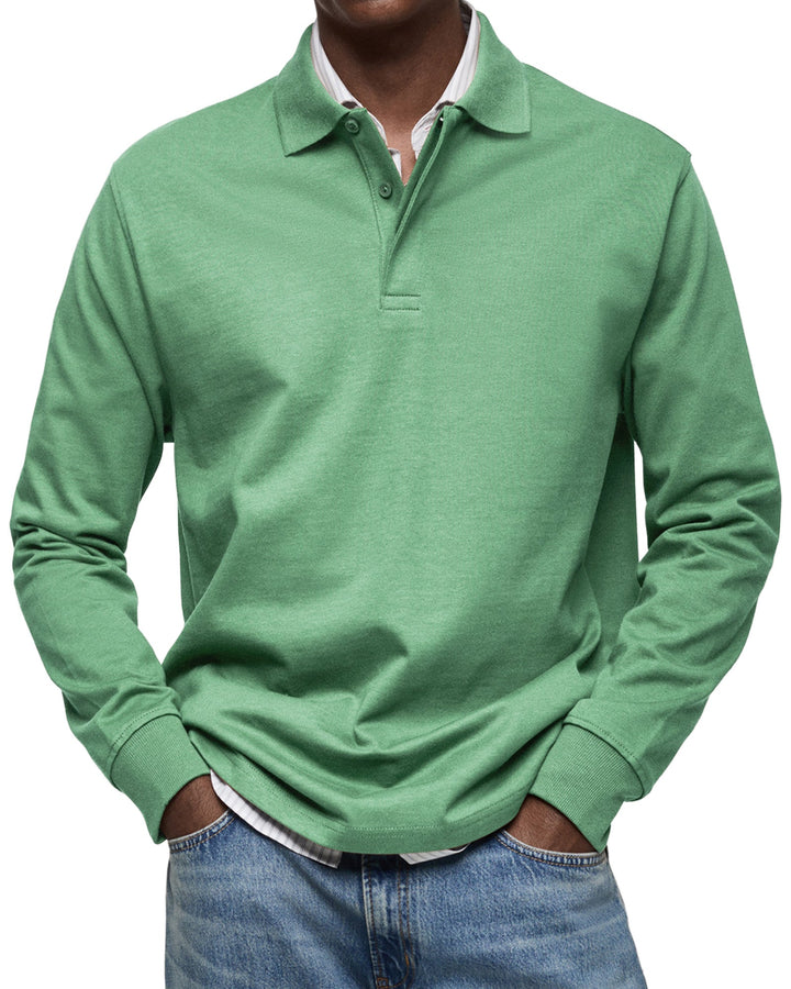 Beeckhoven™ | Casual Long Sleeve Polo Shirt