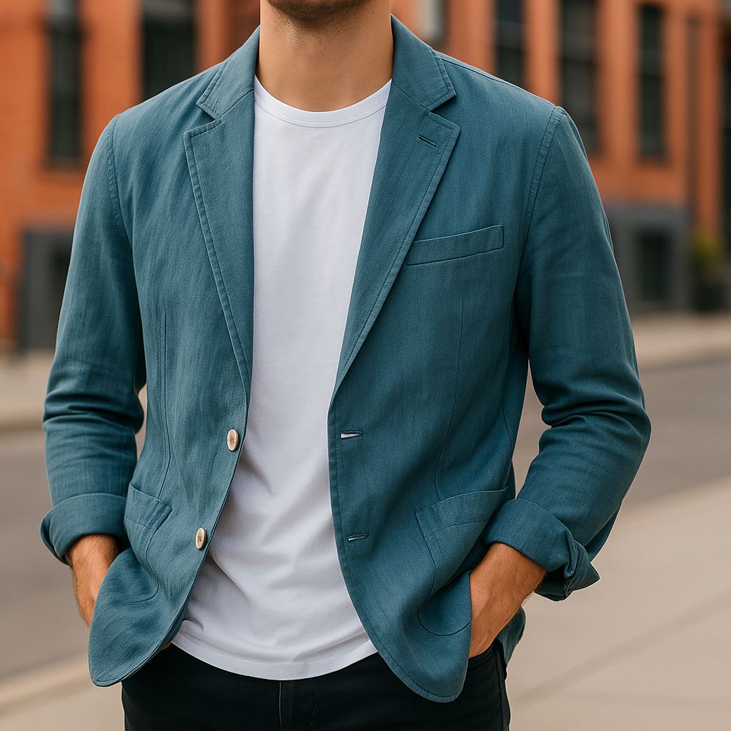 John | Comfort Linen Blazer