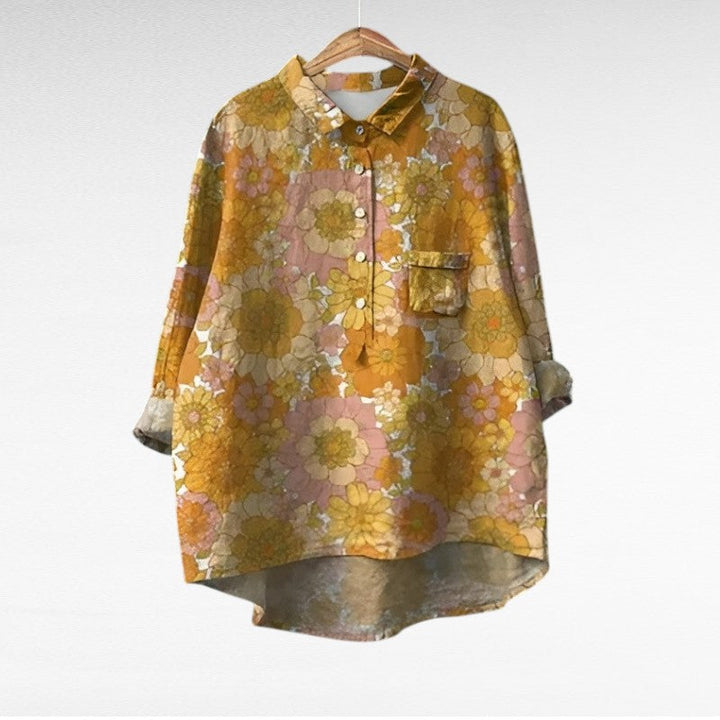 Mireva - Elegant Vintage Blouse