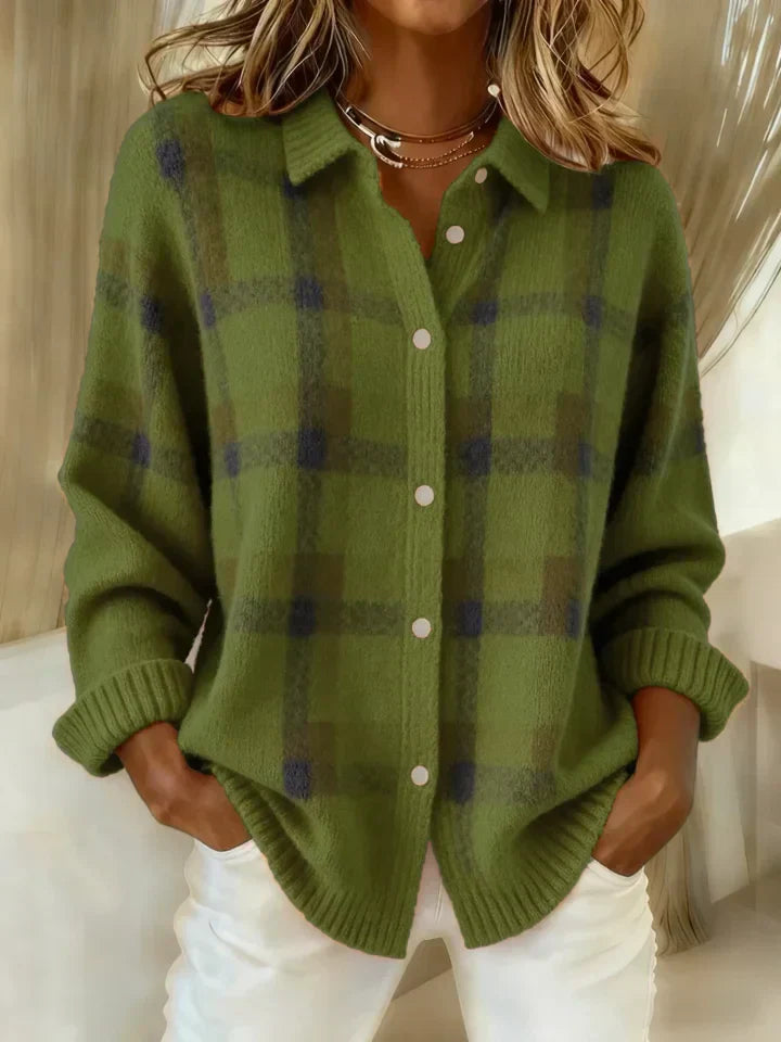 Thandi Vintage Check Sweater