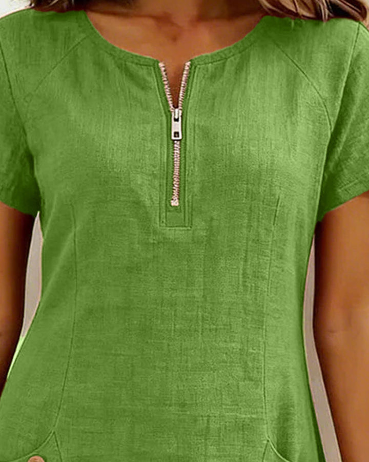 Van Elst Mode® | Dress with Zip Pocket